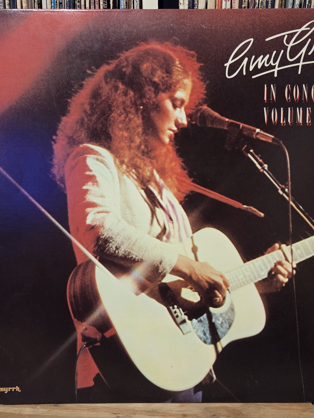 Amy Grant "in concert Vol 2" vintage vinyl with poster!